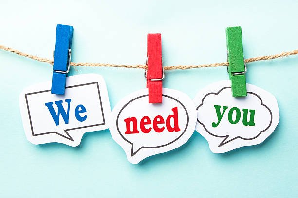 We need you (1)
