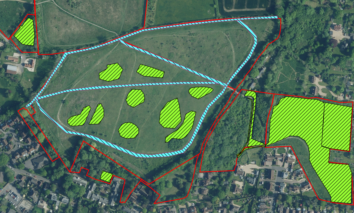 Hurst Meadows Cut Map